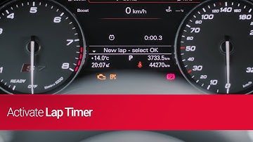 How to activate Lap timer on Audi or VW with One-Click Apps by OBDeleven.
