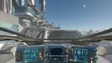 Starfield Immersive landing ramps and takeoffs MODS