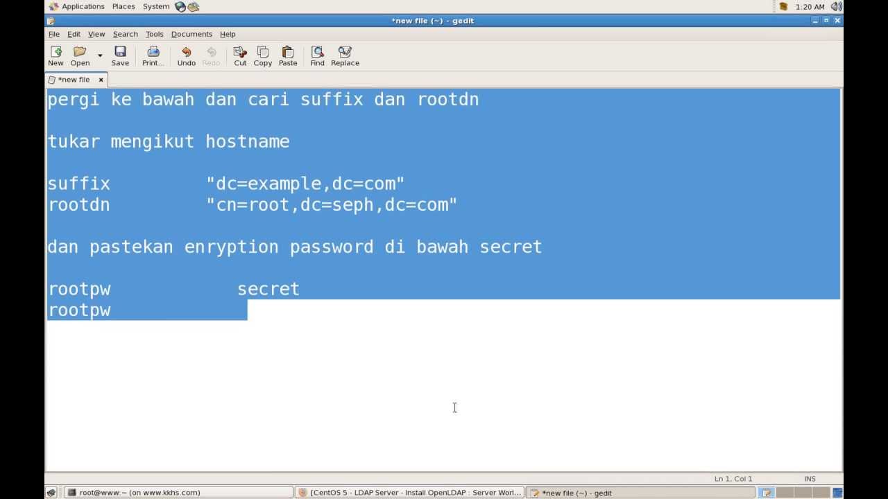 Setup LDAP YouTube