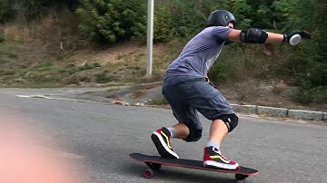 Longboarding progression: stand-up slides in one season