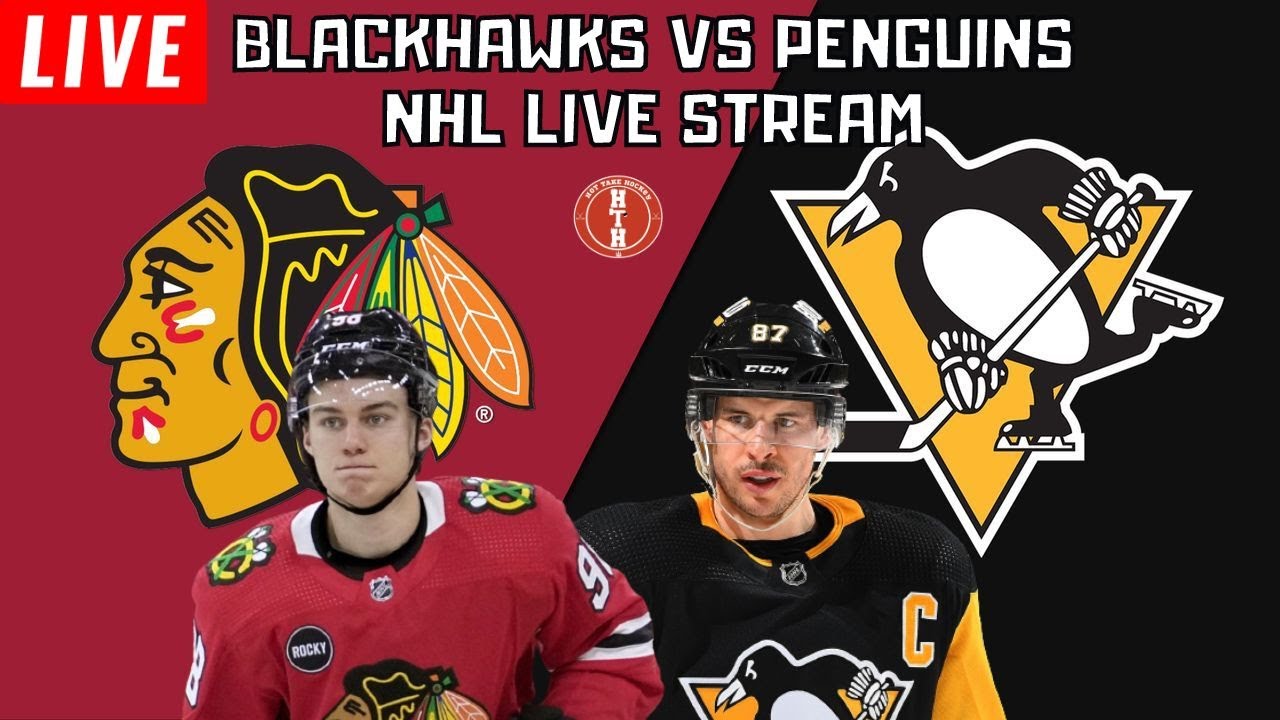 Chicago Blackhawks vs Pittsburgh Penguins LIVE NHL Opening Night STREAM 2023-2024 Hockey Season