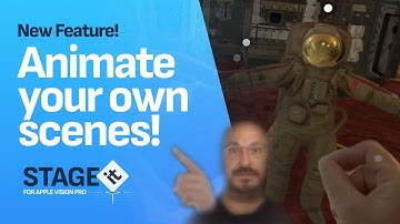 Animate your own scenes! - Apple Vision Pro
