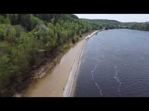 Inondation Ville La Tuque mai 2022, secteur La Croche et km 97 de la route 155