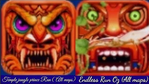 Endless Run Oz (All Maps ) VS Temple jungle prince Run ( All maps ) Android ios