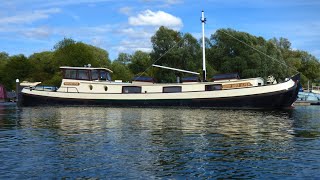 FOR SALE Dutch Motor Tjalk “Hoop Doet Leven'  SOLD  Contact thamesboatsales@tingdene.net