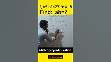 Maths Olympiad Question solve in 5 second #shorts #viral #short #youtubeshorts #maths #olympiad