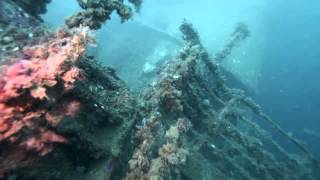 Wreck Diving MS Mikhail Lermontov - David&#39;s Propeller Run