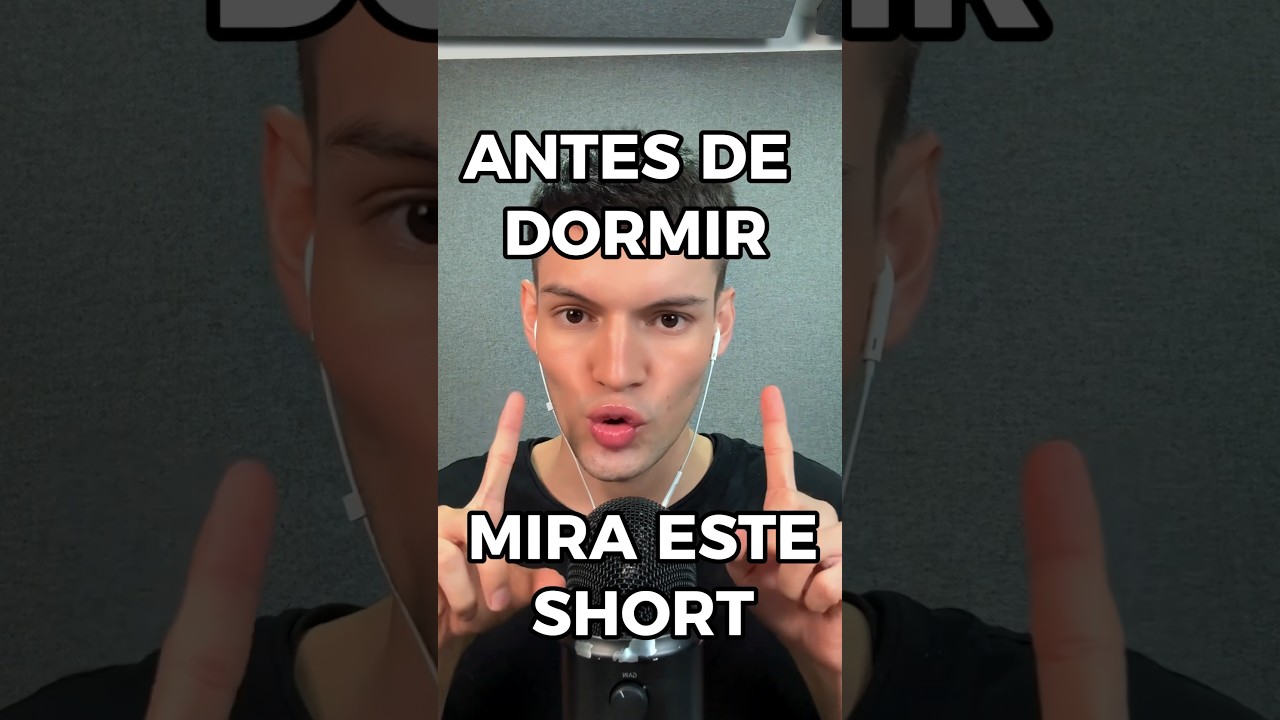 ⁣MIRA ESTE ASMR ANTES DE DORMIR #asmr limpio tu carita #shorts #asmrvideo