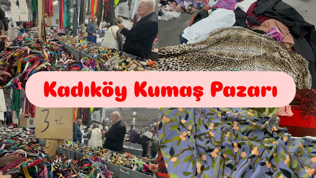 Kadıköy Cuma Kumaş Pazarı ALT KAT 🔥 Kışlık Kaşe Kumaşlar Geldi! Pazarda Ne Var? Kasım 2025