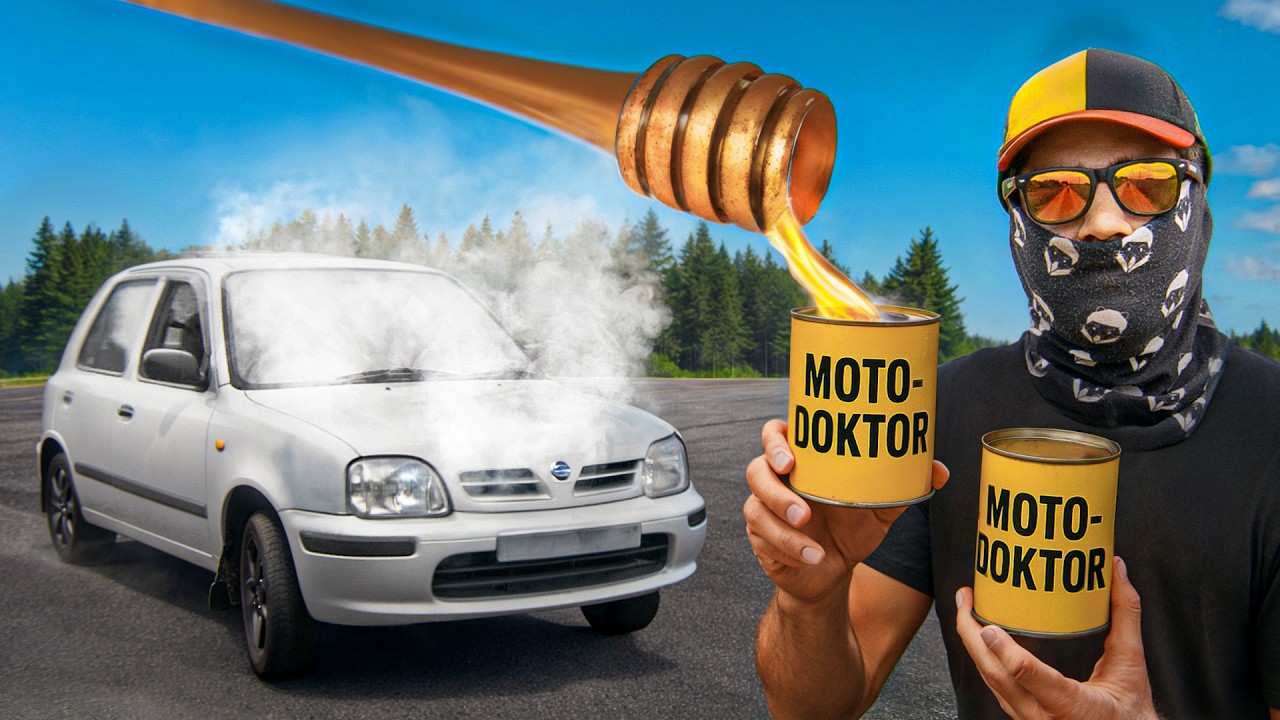 Zalaliśmy cały silnik moto-doktorem w Nissanie Micra