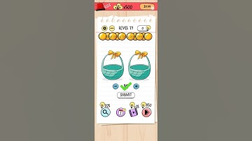 Brain test level 77.(How many balls are there?