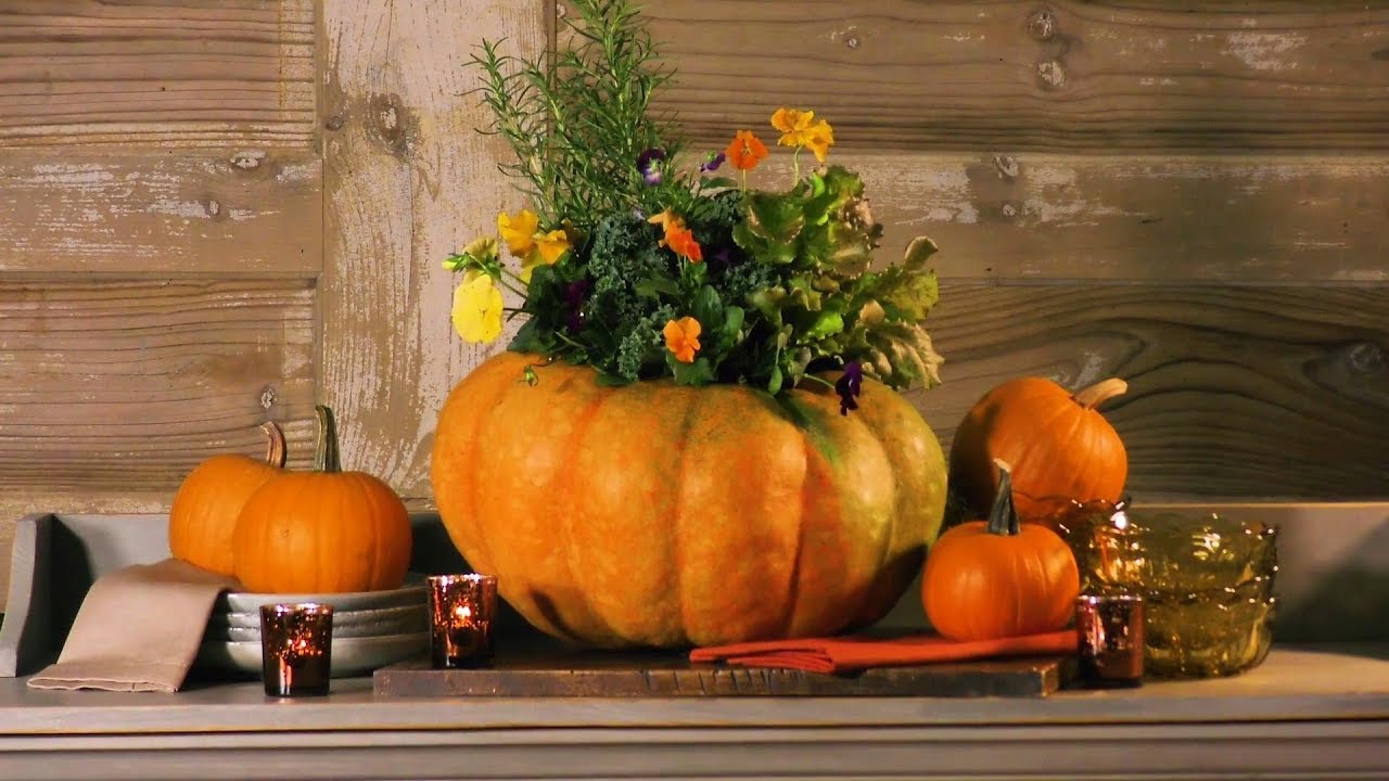 How To Make A Blooming Pumpkin | Southern Living