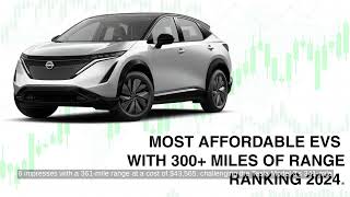 Affordable 2024 EVs: Top Picks with 300+ Miles Range