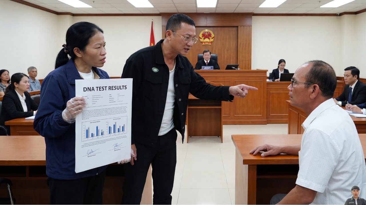 Uri and Tu Tieu are suing Mr. Tuan in court for falsifying DNA test results. Side Story