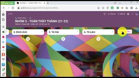 Cách tạo một trang Padlet đơn giản