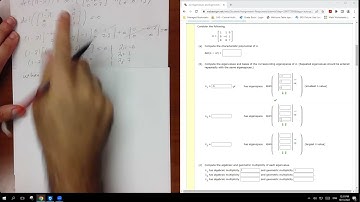 4.3 Eigenvalues and Eigenvectors of nxn Matrices (WebAssign)-Linear Algebra