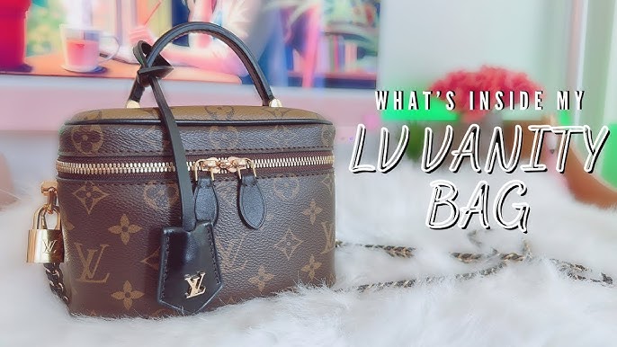 What's In My Bag? + Louis Vuitton Vanity PM Unboxing & Review