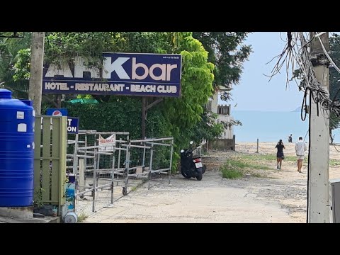 Chaweng Beach! Let´s have a look at the famous ARK BAR! Koh Samui, Thailand, 16. December 2021