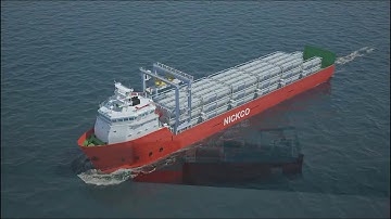 A vessel concept for ssLNG logistics business model using ISO LNG tank container