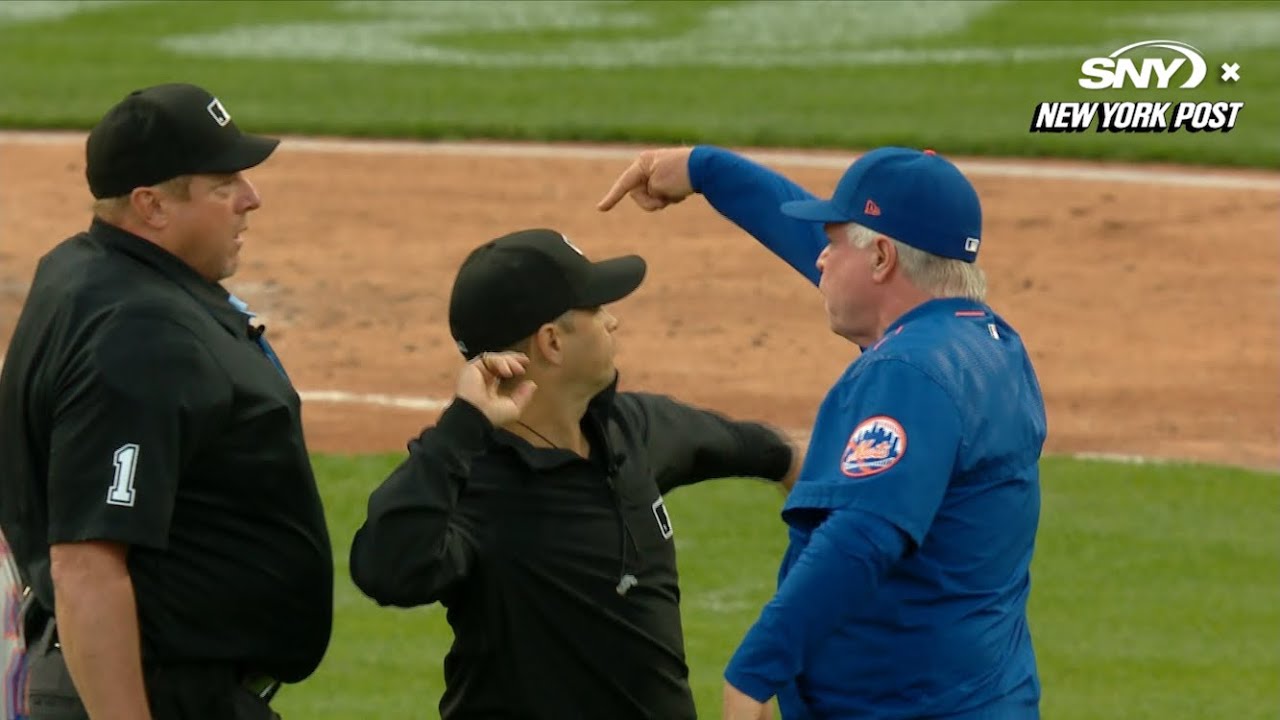 Buck Showalter ejected in NY Mets game vs. Reds for arguing