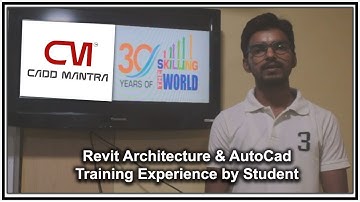 Revit Architecture & AutoCad Training Experience by Student at Cadd Mantra Hazratganj