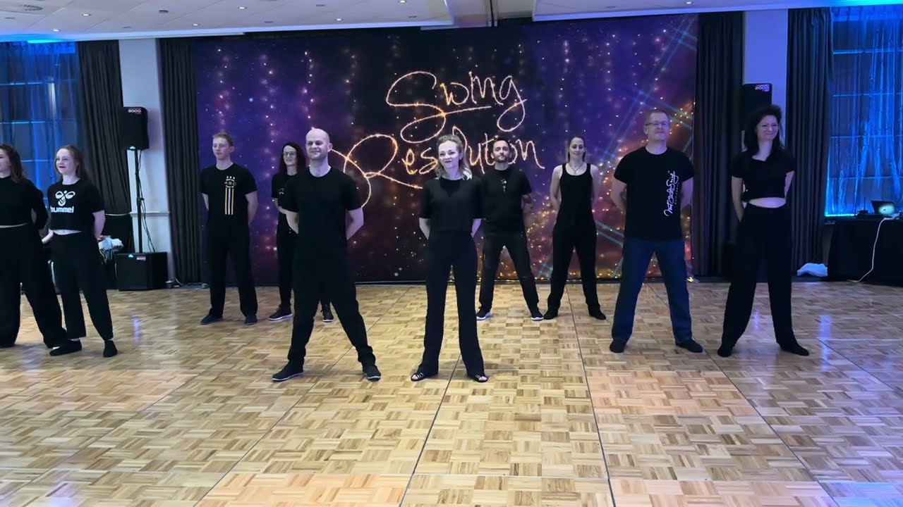 West Coast Swing | Choreo Class | Lee Easton & Lauren Jones | Swing Resolution 2024