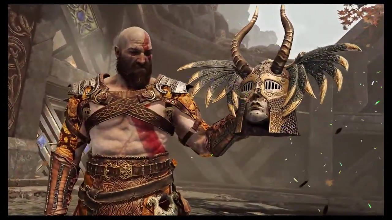 God of war 4 Kratos vs Valkyrie GUNNR fights - YouTube