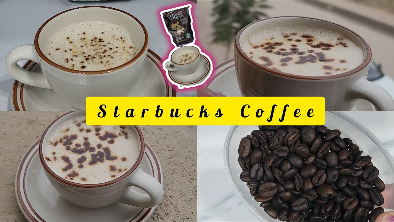 How to make Starbucks Coffee Coffee Beans Coffee without Electric