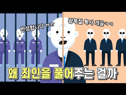 광복절이라고 왜 죄인들을 풀어주는 걸까