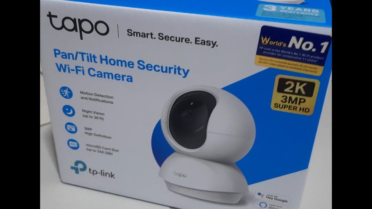 Tapo C210 Home Security Camera Unbox and Setup 