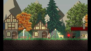 On your own (test 11) Deer and trees Unity Game