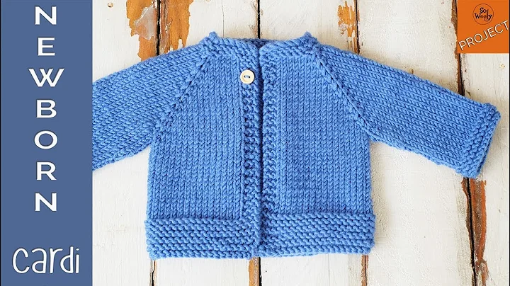 Learn to Knit an Adorable Newborn Cardigan - Part 1