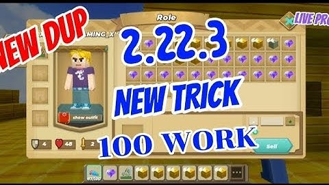 ##BlockmanGo#BlockyMods#BedWarsFound New dup 100% Successful (2.20.6) |😱😱| IN skyblock blockman go