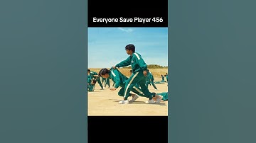 Everyone Save Player 456 ☠️ #kdrama #squidgame #viral
