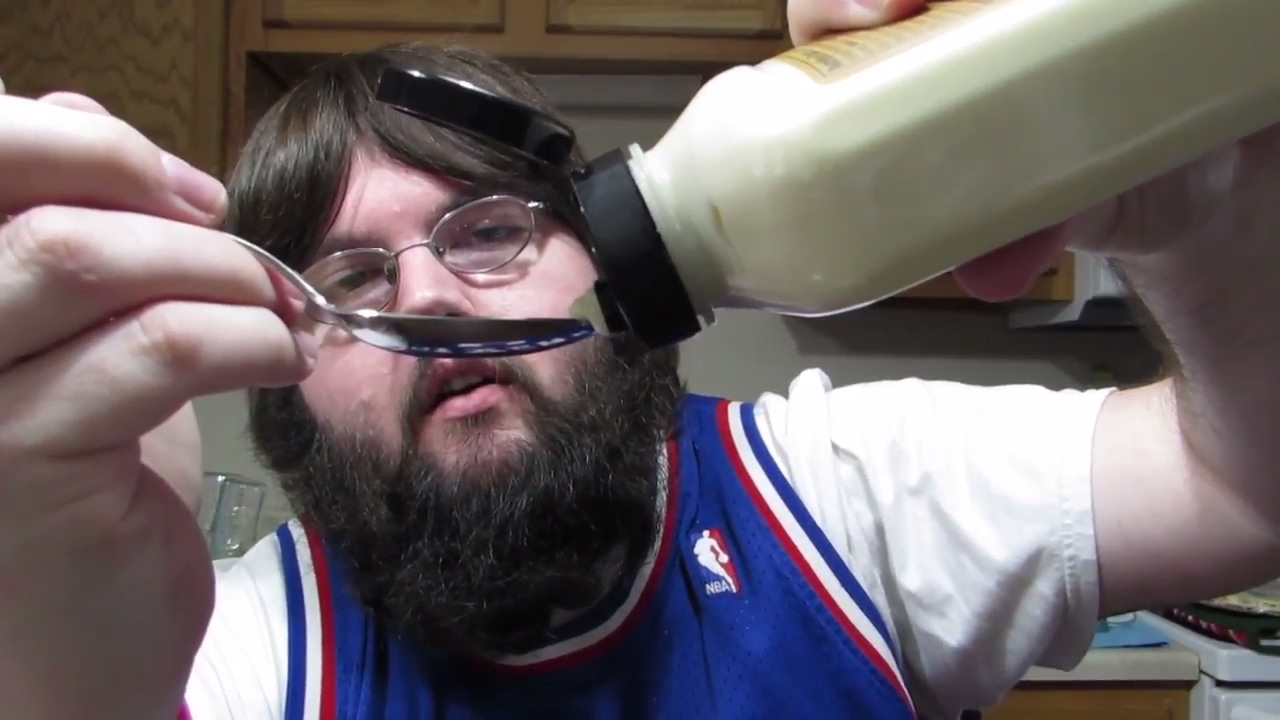 Eating Mayonnaise From A Spoon YouTube