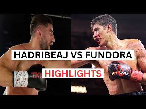 Sebastian Fundora vs Ermal Hadribeaj Highlights & Knockouts