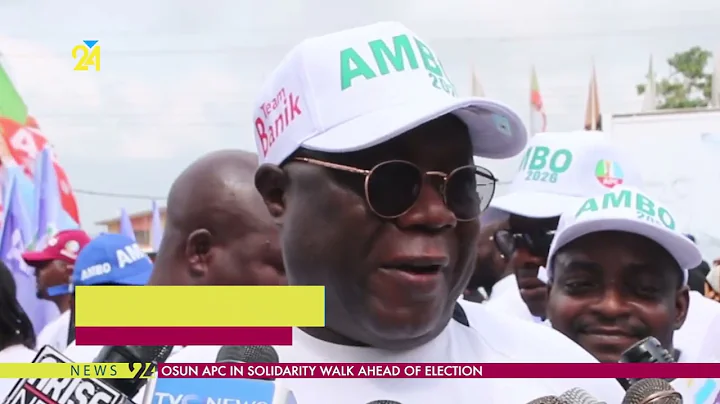 Osun APC In Solidarity Walk Ahead Of Election
