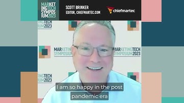 Hear from Scott Brinker, the godfather of MarTech live in the Hunter