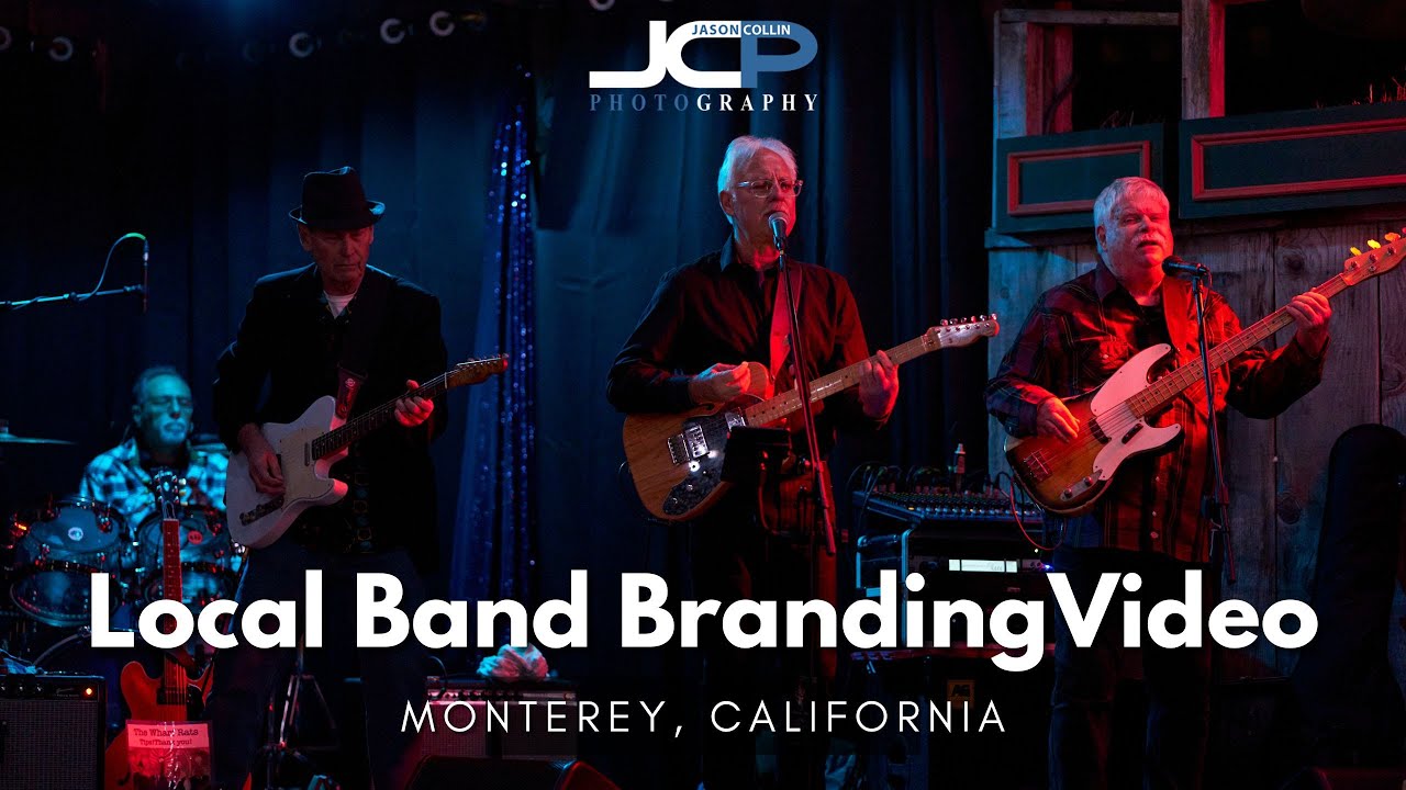 Branding and Intro Video for local Monterey Band The Wharf Rats