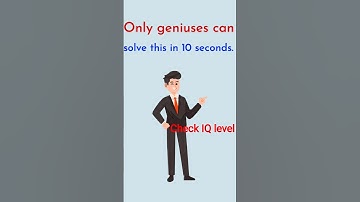 check your IQ level to solve this riddle in 10 seconds #logicalreasoning #questionschallenge #maths