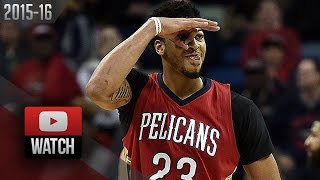 Anthony Davis Full Highlights vs Suns (2015.11.22) - 32 Pts, 19 Reb, 4 Blk, CLUTCH!