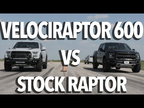 2017 VelociRaptor 600 VS Stock 2017 Raptor