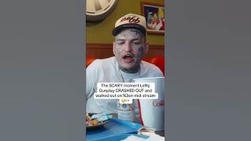 The SCARY moment LeftyGunplay CRASHED OUT and walked out on N3on mid-stream 😳👀 #n3on #n3onclips