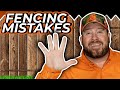 5 Mistakes NOT to Make When Building a Fence