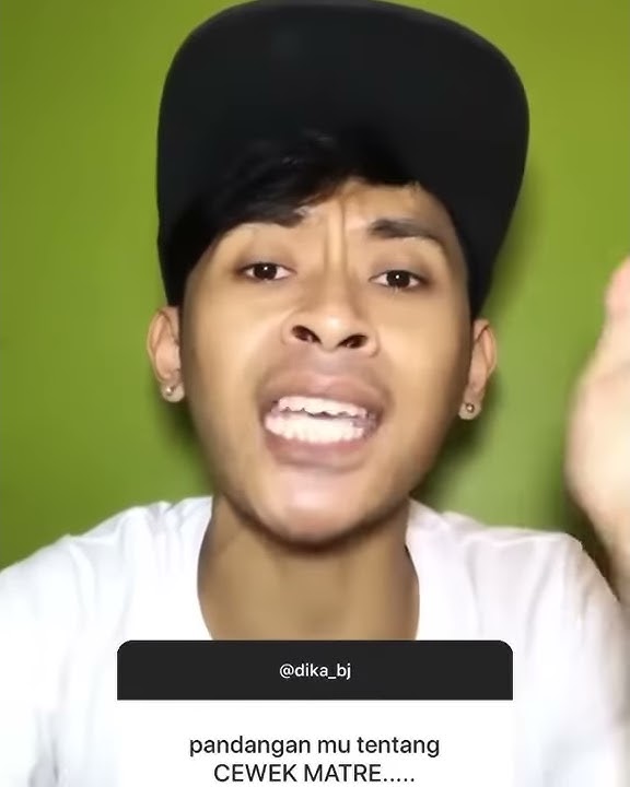 Nih story wa buat cewek yg selalu dikatain matre 😁
