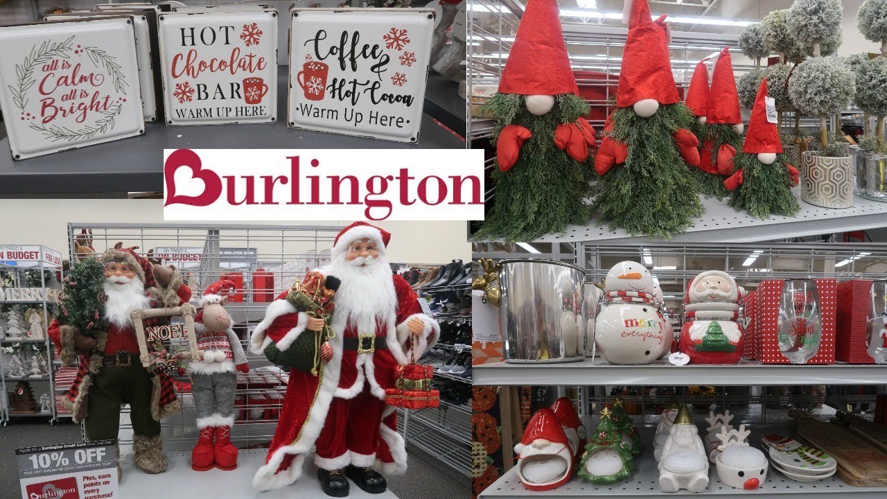 BURLINGTON CHRISTMAS DECOR * COME WITH ME - YouTube