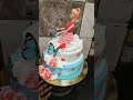 new doll cake new cake decoration 👑👑🌹🌹🎂🎉 #cake #cakedecoration #cakedesign #birthdaycake #dollcake