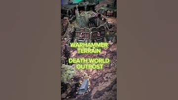 TERRAIN SHOWCASE! full length video on route! #40k #warhammerterrain #warhammer40k #youtubegaming
