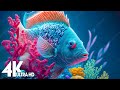 24 hours of 4k underwater wonders  tropical fish coral reef jellyfish aquarium  4k