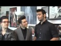 Los ćhicos de Il volo Gianluca inmitando a Eros